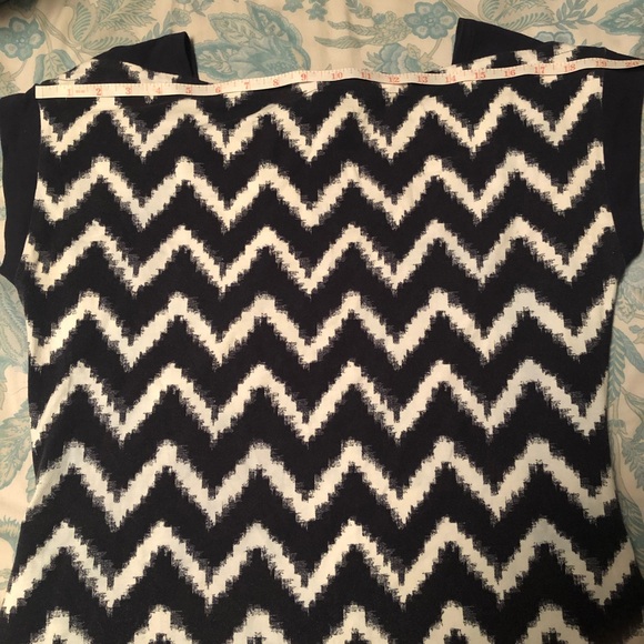 Tommy Hilfiger Short Sleeve Chevron Dress - Picture 16 of 16